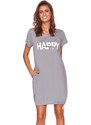 Doctor Nap Nočná košeľa na dojčenie 9504 Happy Grey