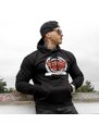 Fitness mikina bez zipsu Iron Aesthetics Triumph, čierna