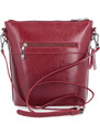 Kožená kabelka crossbody Noelia Bolger červená NB 0048 TCV