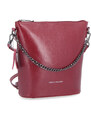 Kožená kabelka crossbody Noelia Bolger červená NB 0048 TCV