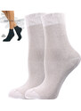 COTTON socks 60 DEN pančuchové ponožky Lady B - 6 párov