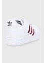 Detské topánky adidas Originals S42613 biela farba