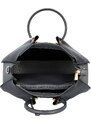 Dámska kabelka do ruky čierno šedá - Hexagona Javida čierna