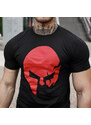 Ultrasoft tričko Iron Aesthetics Skull, B&R