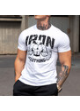 Iron Aesthetics UltraSoft tričko IRON MAN, biele