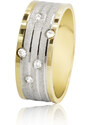 GOLDIE Zlatý prsteň Bette LRG544.AW