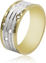 GOLDIE Zlatý prsteň Bette LRG544.AW