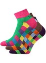 KVADRA farebné členkové ponožky VoXX