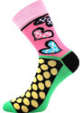 IVANA dámske farebné ponožky Boma - MIX 55