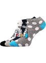 PIKI nízke farebné ponožky Boma - MIX 62