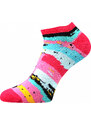 PIKI nízke farebné ponožky Boma - MIX 66