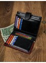 ROVICKY - pánska peňaženka - kaleidoskop štýlu - pôvabná kožená peňaženka s klasickým dotykom