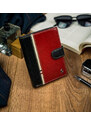 ROVICKY - pánska peňaženka - kaleidoskop štýlu - pôvabná kožená peňaženka s klasickým dotykom