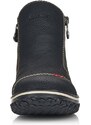 Dámska členková obuv RIEKER L4270-00 čierna W3