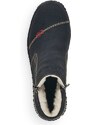 Dámska členková obuv RIEKER L4270-00 čierna W3