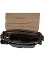 Ashwood Leather Pánska kožená taška cez rameno Ashwood Lincoln -čierna