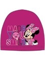 Setino Dievčenská jarná / jesenná čiapka Minnie Mouse - Disney - motív Made you smile