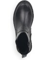 RIEKER Dámska členková obuv REMONTE D3970-01 čierna W3