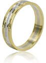 GOLDIE Zlatý prsteň Renate LRG631.AW