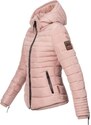 Marikoo Amber dámska zimná bunda s kapucňou, rose