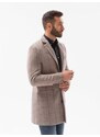 Ombre Clothing Pánsky kabát - béžová C500