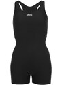 Slazenger LYCRA XTRA LIFE Boyleg Swimsuit Ladies Black