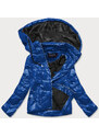 Jejmoda Dámska jarná bunda MODA2005BIG modrá