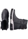 Vyšší stylová kotníková obuv Rieker X8658-00 černá