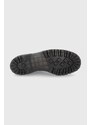 Kožené topánky Chelsea Dr. Martens 2976 Bex 26205001-Black.Smoo, dámske, čierna farba, na platforme