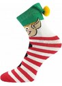 KULDA vianočný veselé ponožky Boma - SKŘÍTEK