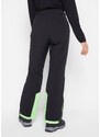 bonprix Funkčné lyžiarsek termo nohavice, nepremokavé, rovné, farba čierna
