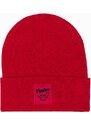 Ombre Clothing Pánska čapica - červená H103