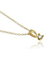Goldie Zlatý náhrdelník s diamantom