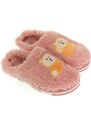JOHN-C Detské ružové papuče RONY