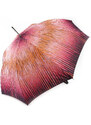 Ružový farebný vystreľovací dámsky holový dáždnik Carpetta