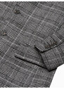 Ombre Clothing Pánsky kabát - čierna C499