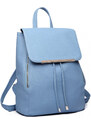 Svetlo modrý štýlový dámsky módny batoh Frell