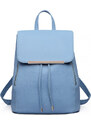Svetlo modrý štýlový dámsky módny batoh Frell