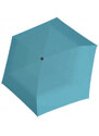 Svetlomodrý dámsky skladací mechanický dáždnik Aubrielle