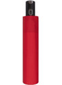 Červený plne automatický skladací dámsky dáždnik Kenna