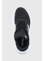Topánky adidas Duramo 10 GX0709 čierna farba, na plochom podpätku