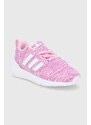 Detské topánky adidas Originals Swift Run 22 GW8185 ružová farba