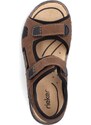 Pánske sandále RIEKER 26156-25 hnedá S4