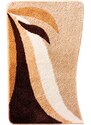 bonprix Kúpeľňová garnitúra s vlneným vzorom, farba hnedá, rozm. Predložka pred stojacie WC 45/50 cm