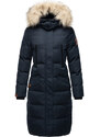 Marikoo dámska zimná bunda s kapucňou Schneesternchen, navy