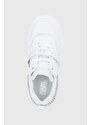 Topánky Karl Lagerfeld ANAKAPRI biela farba, na platforme