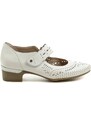 Jana 8-24312-26 biela dámska letná obuv