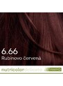 BIOKAP Nutricolor Delicato RAPID Farba na vlasy Rubínovo červená 6.66 - BIOKAP