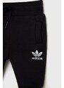 Detská tepláková súprava adidas Originals HE6909 čierna farba
