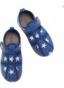 Domáca obuv EMEL 101-1 Modrá s hviezdičkami
